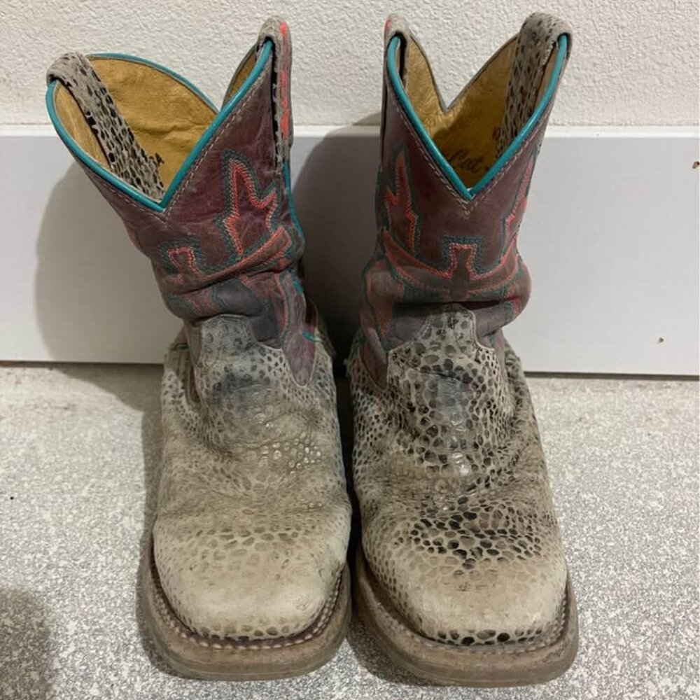 Tin Haul Kids Boots Shiney Cat Size 11